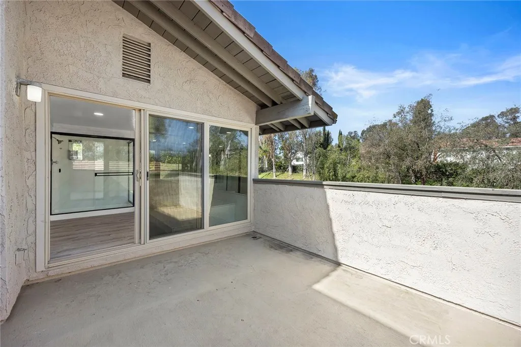 Private Spacious Balcony off the Primary Bedroom