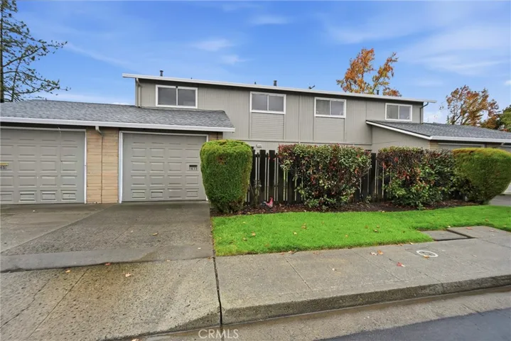 Front of home/garage (right)