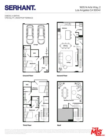 1605 N Arla Way, Los Angeles, California 90041