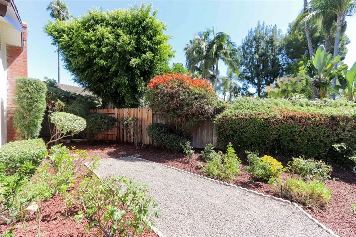 walking paths and gardens