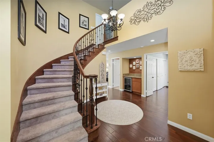 Entry and stairs
