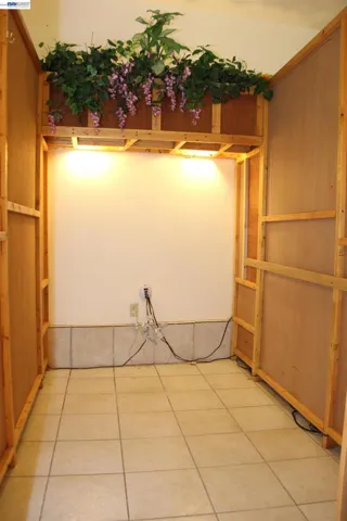 Large open space separated into 4 section.