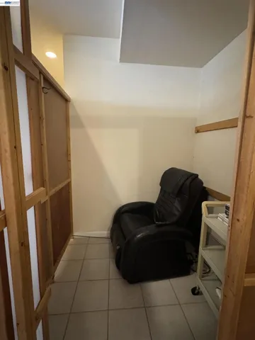 The space features a small room.