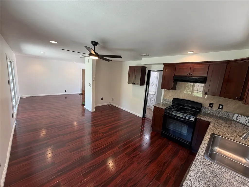 Kitchen and Living Room