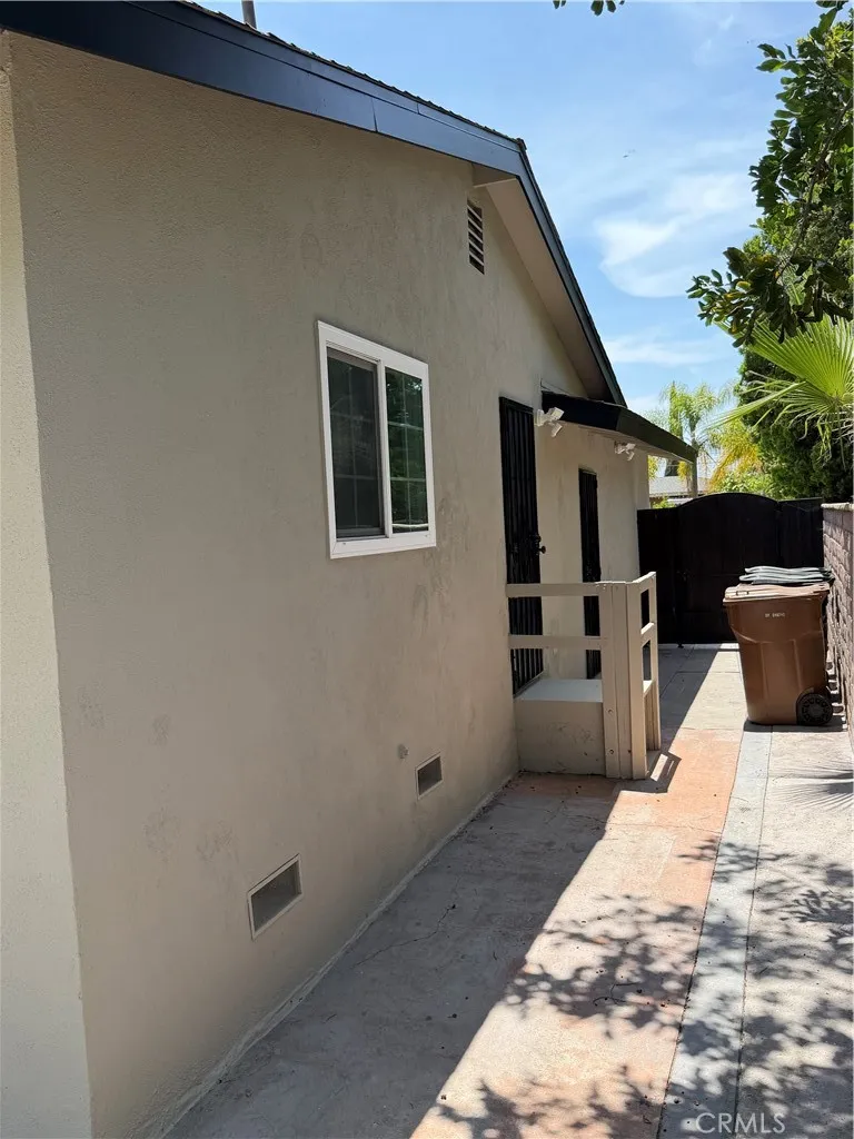Side of house