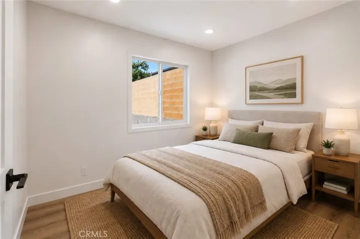 ADU Bedroom with closet