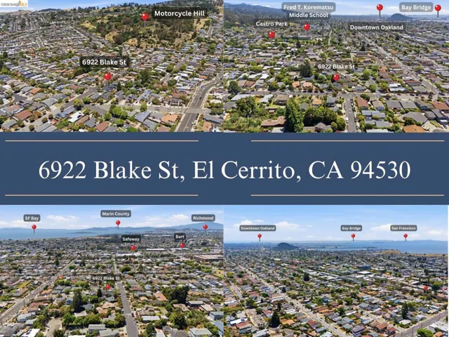 Aerial Property Overview. Depicting the property location within its geographical area and highlighting points of interest