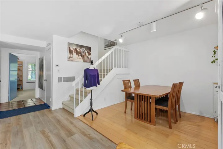 Dining Room,front entry, stairs