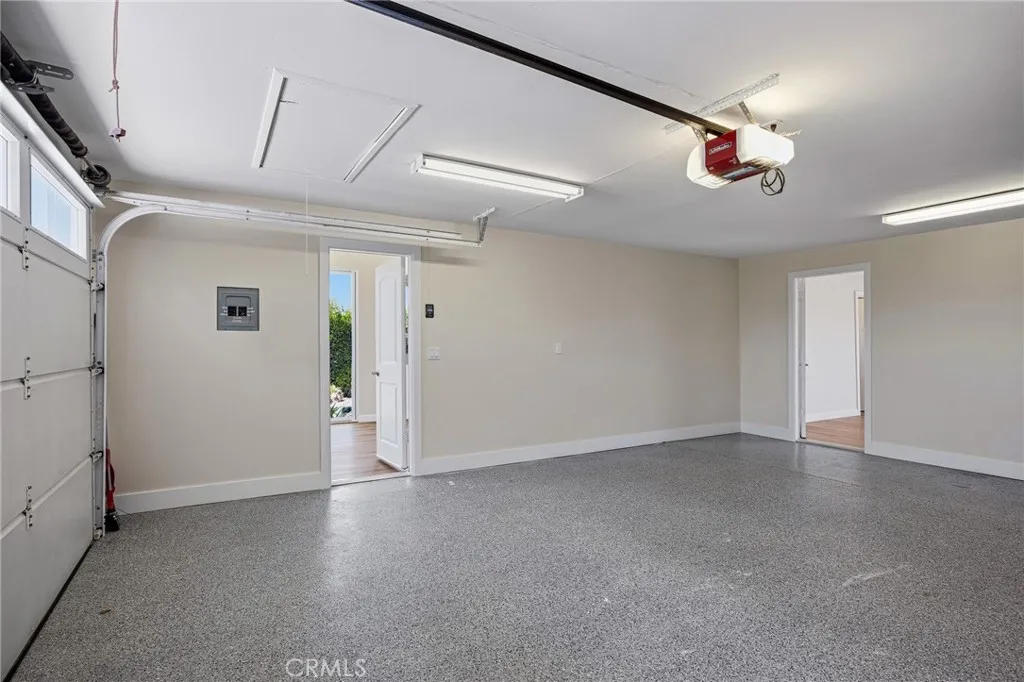 Large two car garage