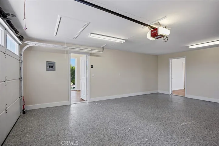 Large two car garage