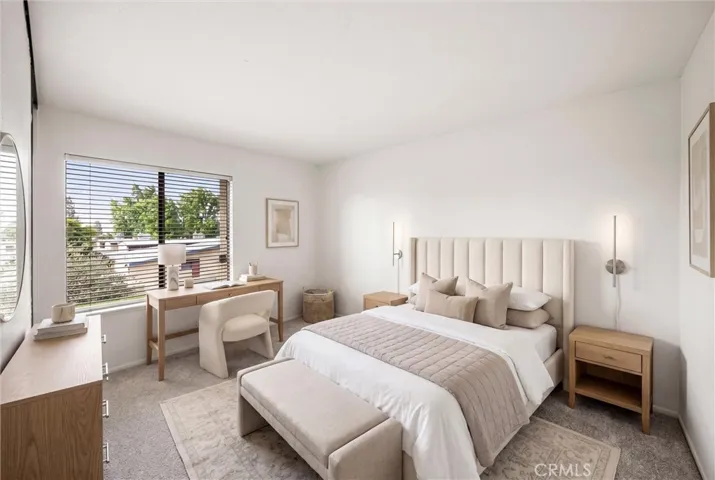 Bedroom - Virtually staged