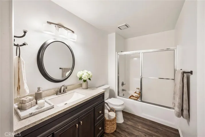 Upstairs Bath - Virtually staged