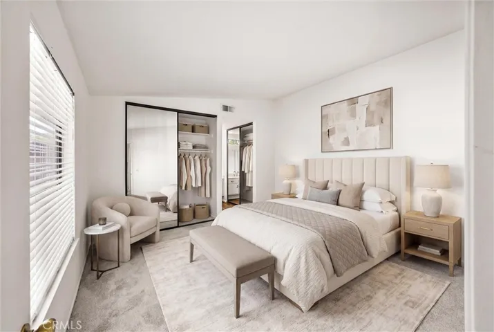 Primary Suite - Virtually Staged