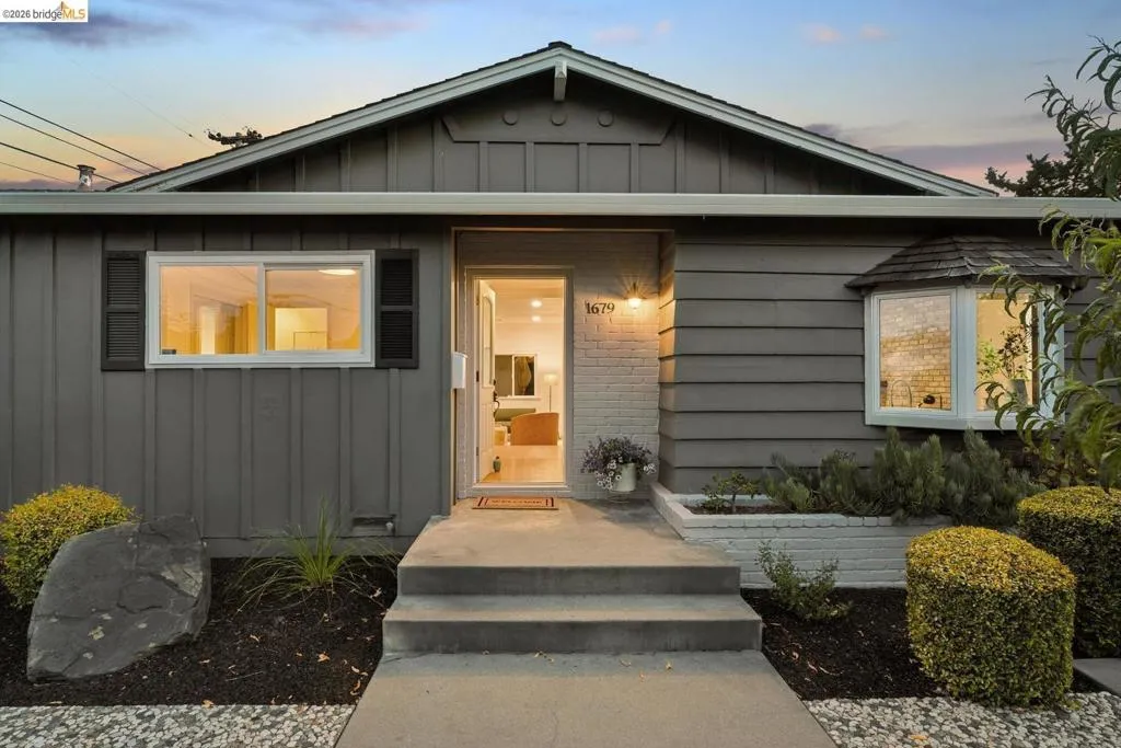 Contemporary exterior with board and batten and horizontal siding