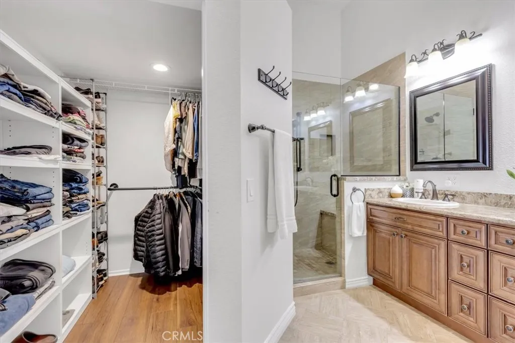 Primary's walk-in closet