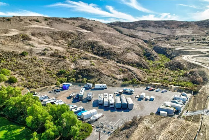 The community offers "optional" RV storage.