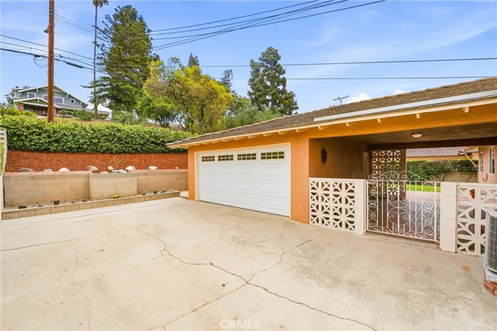Garage and parking