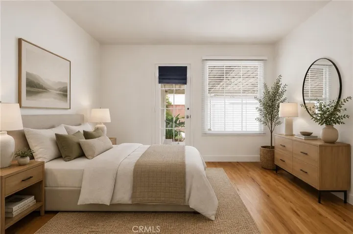 Third bedroom virtually staged