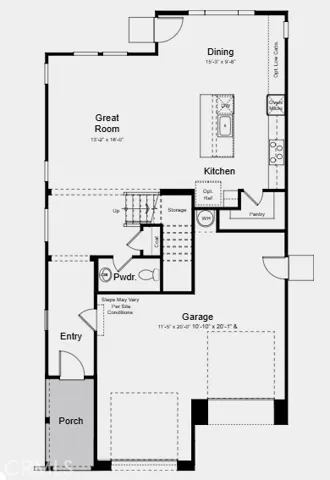 Floor Plan Level 1