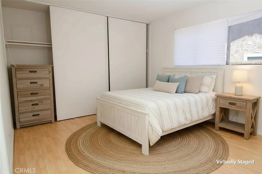 Primary bedroom - virtually staged