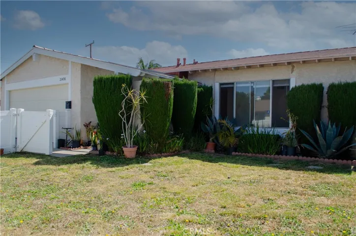Digitally altered sky - Enclosed front yard
