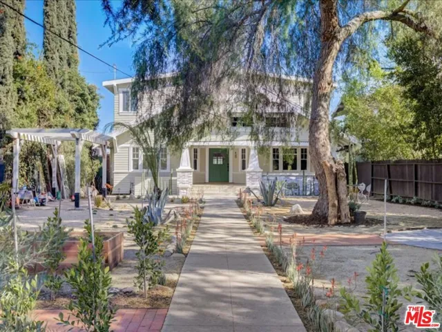 Walkway to the house