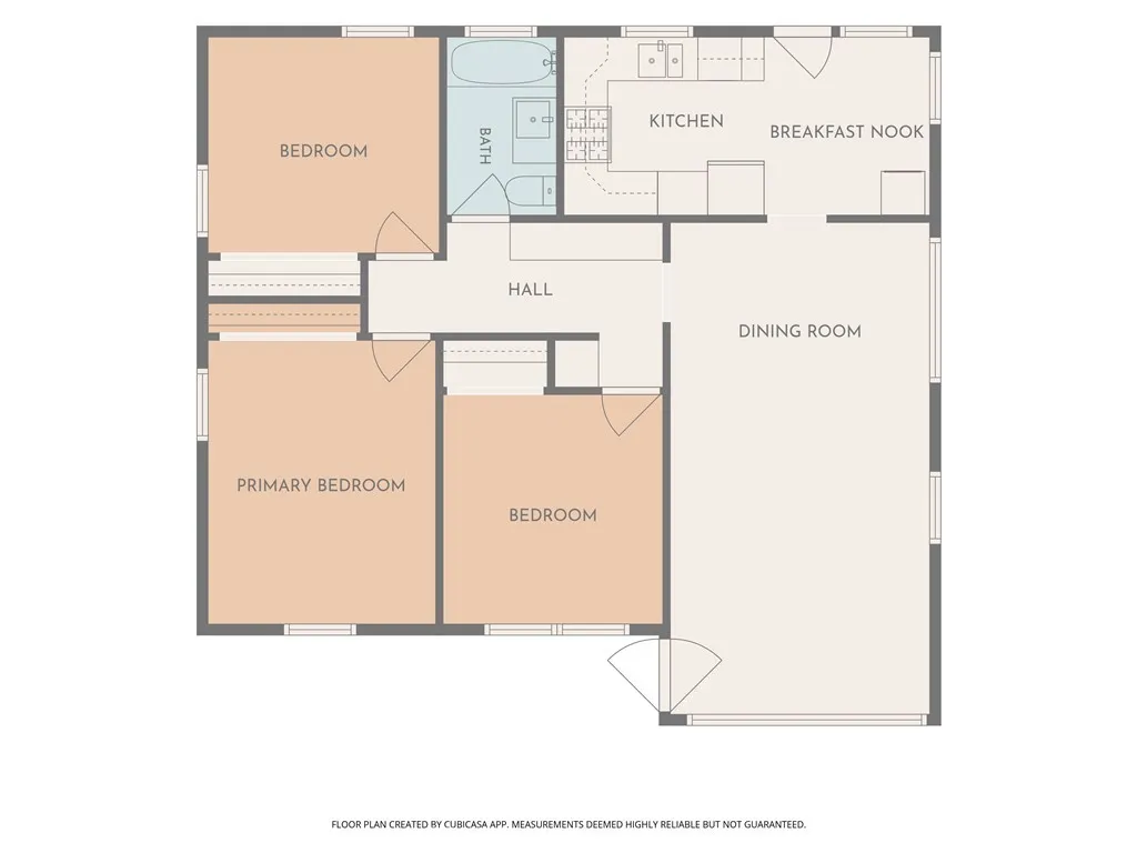 Floorplan front house
