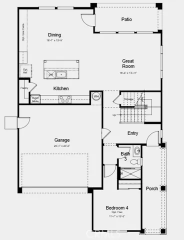 Floor Plan Level 1