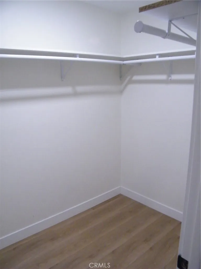 Third bedroom walk-in closet