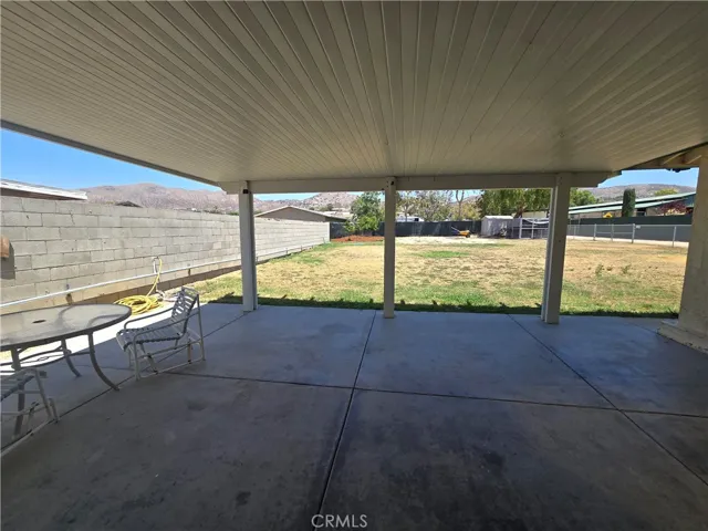 Oversized patio cover