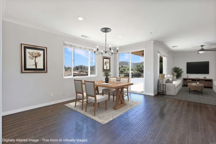 Digitally Altered Image. This room is virtually staged.
