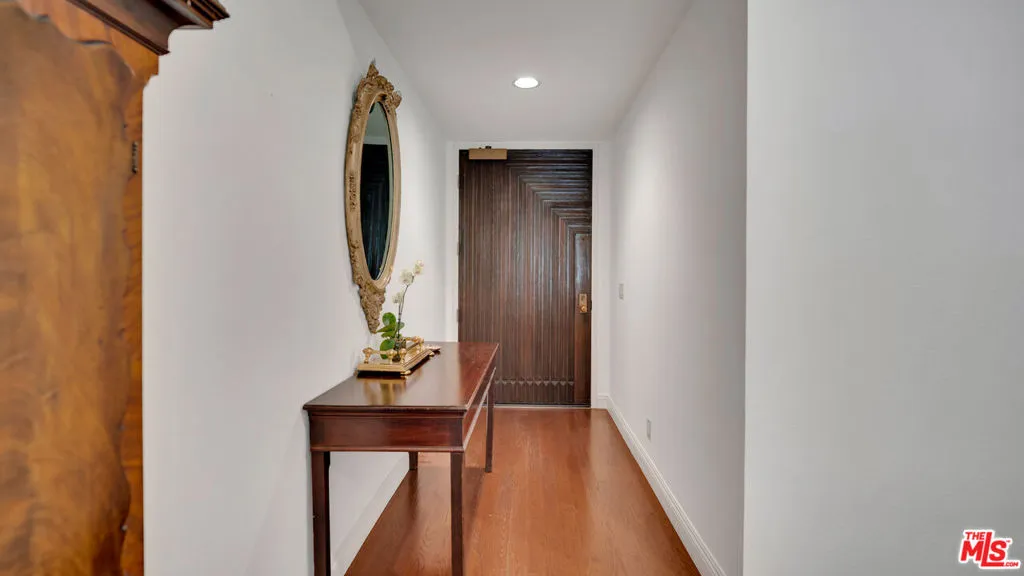 Welcoming entry hall with rich