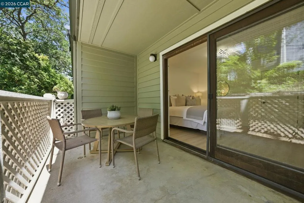Private Rear Patio