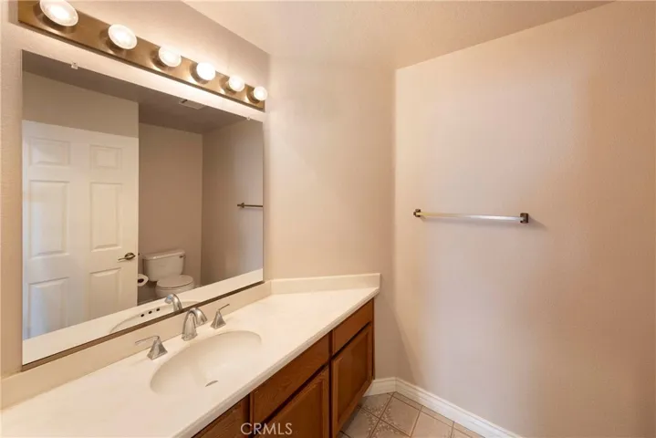 Main floor half bathroom.