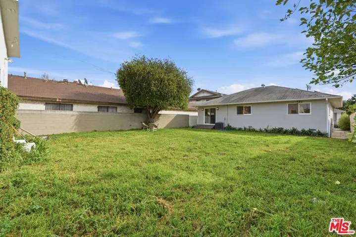Large completely flat lot.