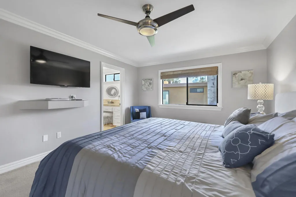 FURNISHED PRIMARY BEDROOM