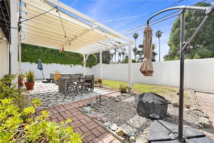 Covered patio