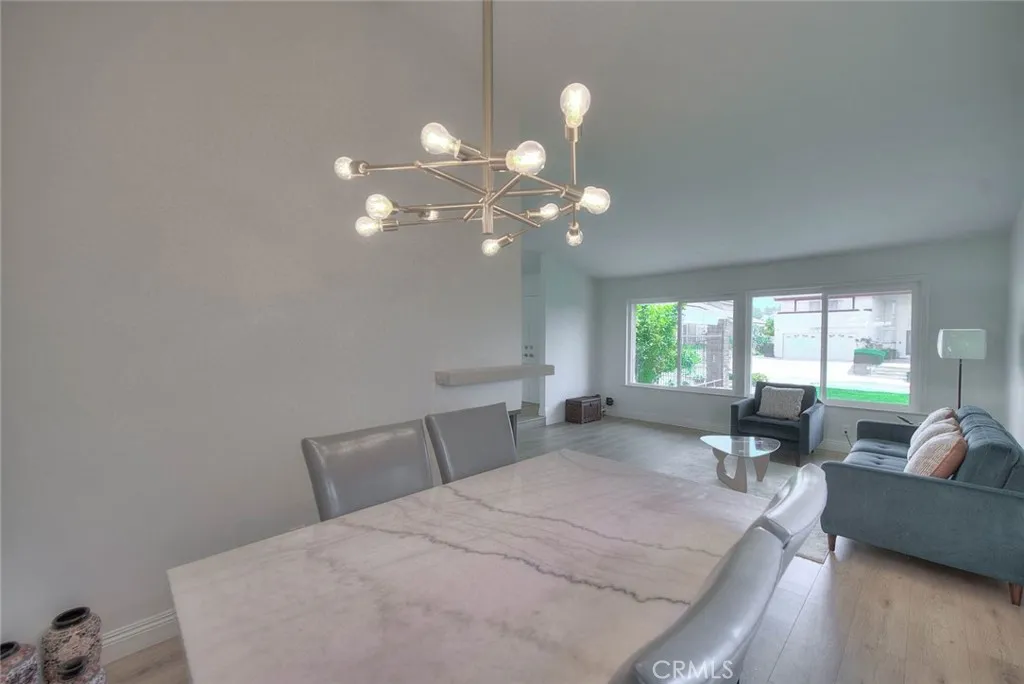 Dining to living room view