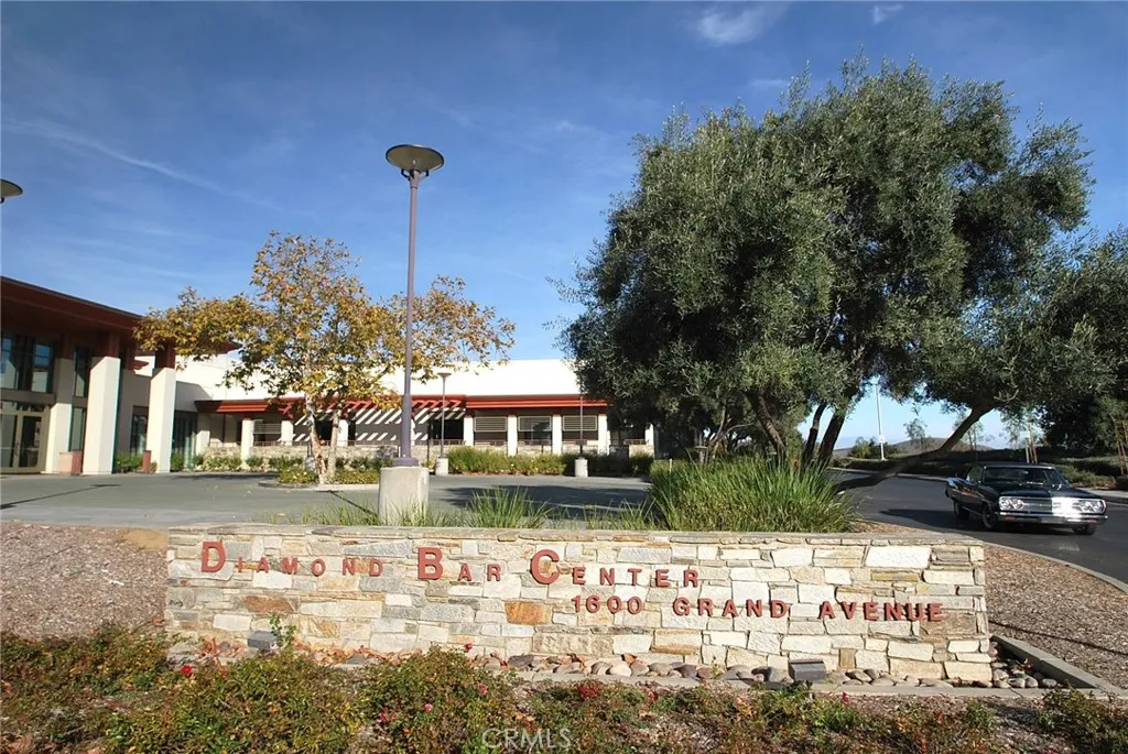 Diamond Bar community center is nearby, less than a half mile away!