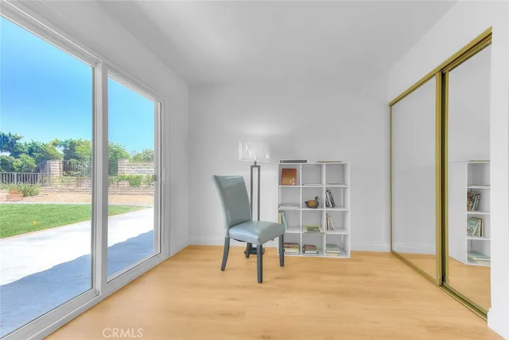 Library or bedroom, great views.