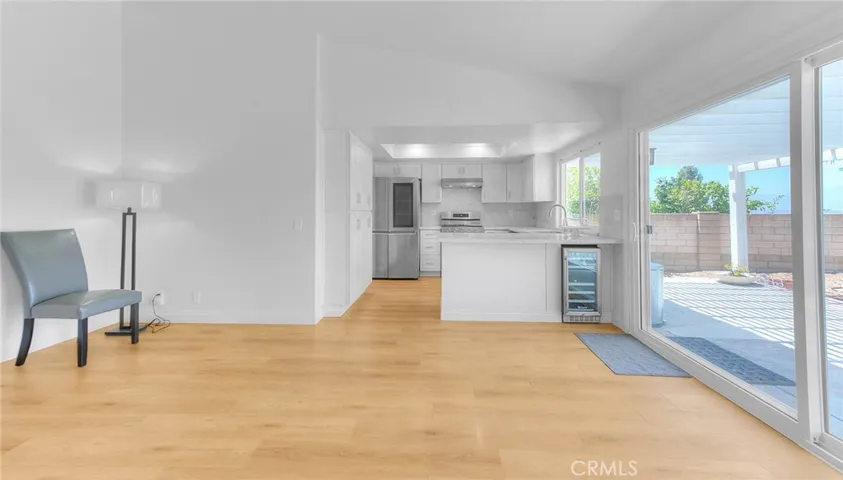 Family room to the kitchen view!