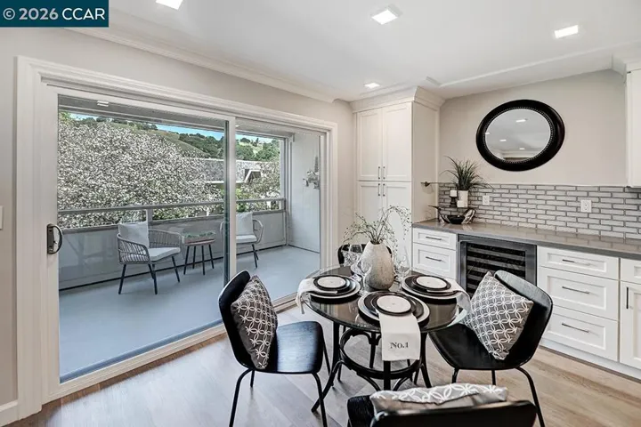 Dining area with a view