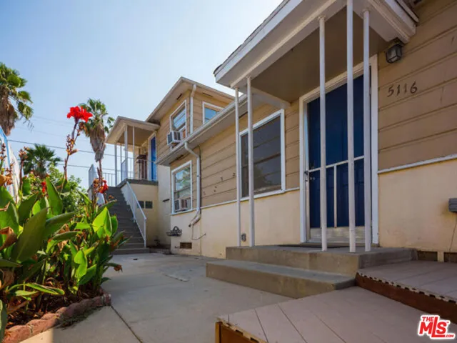 Front door to the lower unit