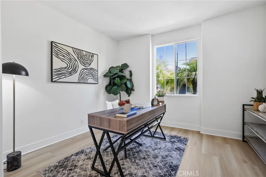 Third bedroom is on main floor, currently used as an office.