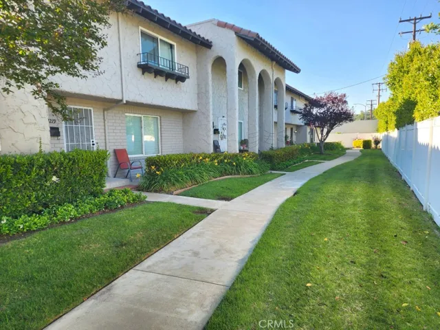 Walk towards town home