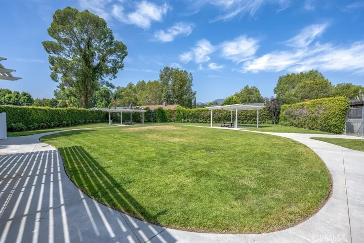 Community: covered picnic area and tables