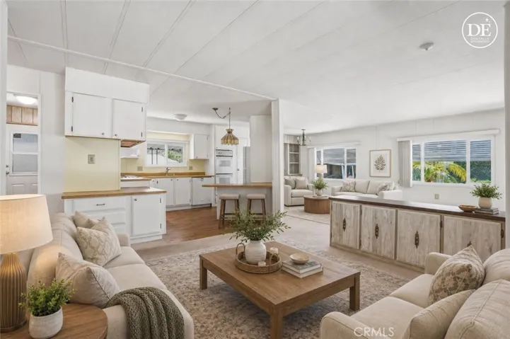 Virtually Stage Living Area