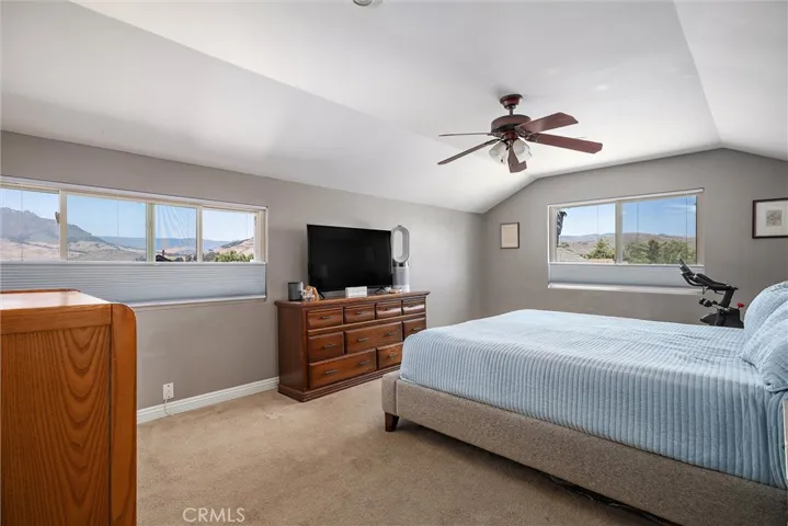 Upstairs primary bedroom.