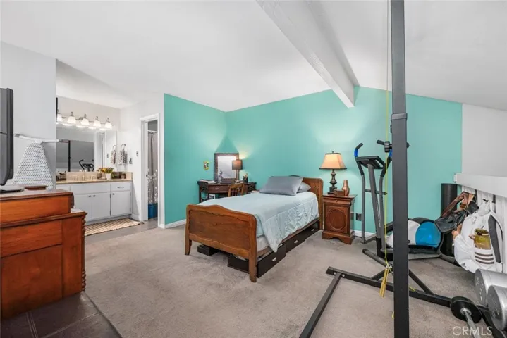 Large loft bedroom
