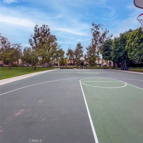 Basketball court.